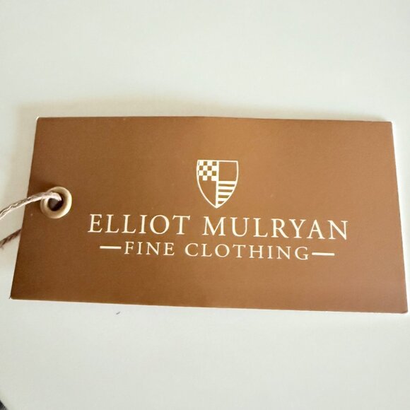 Elliot Mulryan Men's Stretch Flat Front Straight Leg Khaki Chino Pants 38x32 NWT - Picture 5 of 11